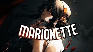 Nightcore  Marionette Lyrics [upl. by Claretta]