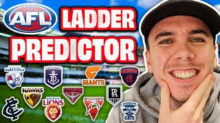 Predicting EVERY GAME for the REST of 2024 AFL Predictions [upl. by Burgess177]