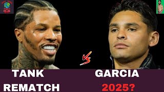 GERVONTA DAVIS AND RYAN GARCIA TALK TO MAKE A REMATCH HAPPEN IN 2025 ONLY IF [upl. by Elinnet]