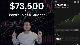 My 73000 Student Portfolio  Wealthsimple Trade Dividend amp ETF Investing [upl. by Bywoods384]