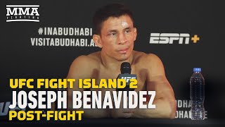 UFC Fight Island 2 Joseph Benavidez PostFight Press Conference  MMA Fighting [upl. by Henning]