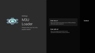 M3U Loader for Live Channels [upl. by Lilas]