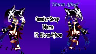 Gender Swap  MemeTrend \\ Ft Storm Aftøn 2nd Channel  GachaClub Trends Memes  By  S A [upl. by Flyn]