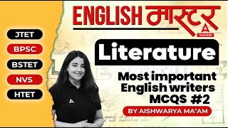 English Literature For All Teaching Exams 2024  Most important English writers 2 By Aishwarya Puri [upl. by Erund]