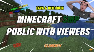 🔴247 Joinable Minecraft Server SMP PUBLIC  210 Java amp Bedrock Survival Server  ip ReRun [upl. by Obeng192]