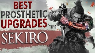 SEKIRO SHADOWS DIE TWICE – 5 Best Prosthetic Tool Upgrades and Tips for Each Save up for these [upl. by Caroline]