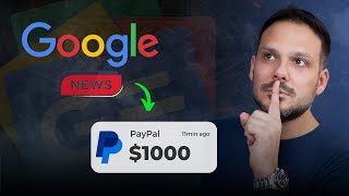 Easy 1000 Per Day From Google News Make Money Online 2024 [upl. by Mapel]