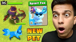 We Got New Hero Pet Spirit Fox in Clash of Clans [upl. by Aneg680]