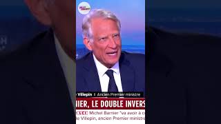 Dominique de Villepin Démasque la Peur de Macron  lfi bfmtv lci premierministre nfp rn cnews [upl. by Trimble695]