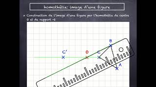 homothétie image dune figure [upl. by Milissent]