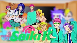 Saiki amp Friends react to TDLOSK part 2 [upl. by Olympia]