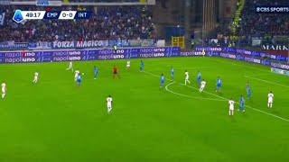 Amazing 🔥 Davide Frattesi Goal Empoli Vs Inter Milan 01 All Goals Analysis amp Highlights [upl. by Alihet]