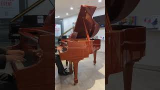 Samick SG150C baby grand piano in Walnut Polish [upl. by Ardua]