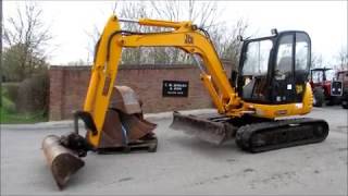 JCB 8060 2005 YEAR WALKROUND [upl. by Plato]