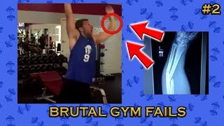 BRUTAL GYM FAILS PT2 TRY NOT TO CRINGE [upl. by Jos517]