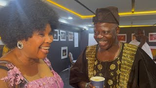 MOJI AFOLAYAN OJOPAGOGO AT KUNLE AFOLAYAN’S ANIKULAPO SERIES PREMIERE [upl. by Supat919]