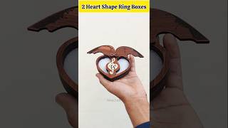 Personalized Ring Boxes  Heart Shape Design  MeeCraft shorts ringbox meecraft youtubeshorts [upl. by Ecinad]