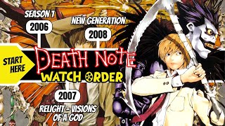 How to Watch Death Note in Order [upl. by Minton724]