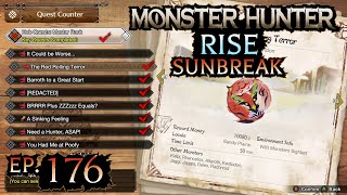 Monster Hunter Rise LP  Part 176  Volvidon again [upl. by Suicul117]