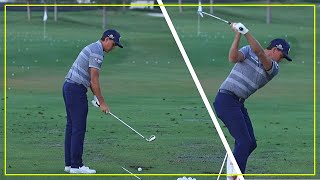 Watch Rickie Fowler Full Swing Sequence From 2020 [upl. by Eatnuahc402]