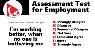 How to Pass an Assessment Test for Employment [upl. by Anaoy796]