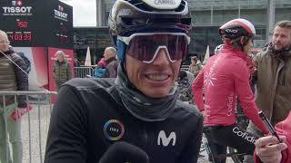 Enric Mas  Entrevista en la salida  Etapa 2  Tour de Romandie 2024 [upl. by Dalt377]