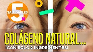 Cómo hacer colágeno natural con DOS sencillos ingredientes [upl. by Imugem276]