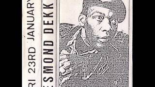 Desmond Dekker  The Israelites Live  Basins Niteclub Portsmouth 23011987 [upl. by Aniteb420]