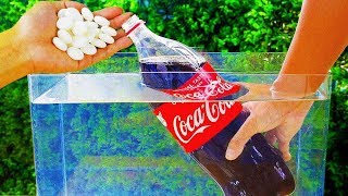 MENTOS VS COCA COLA UNDERWATER [upl. by Niro]