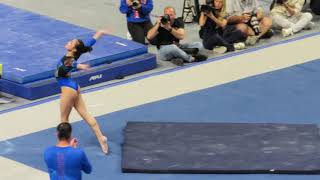 Victoria Nguyen Floor Routine vs NC State Iowa State and LIU 2024 [upl. by Callista]