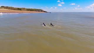 Séance de Surf à SaintNazaire Plage de « La Courance » [upl. by Aihseuqal]