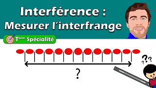 Mesurer linterfrange 📏 Interférence lumineuse  Terminale spé  Physique chimie [upl. by Guillaume294]