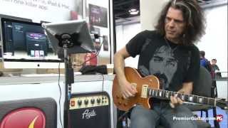 NAMM 13  Agile Partners AmpKit Demoed by Alex Skolnick [upl. by Tia163]