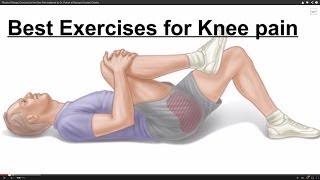 Physical Therapy Exercises for the Knee Pain explained by Dr Punam at Bensups Hospital Dwarka [upl. by Sungam]