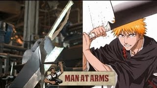 Ichigos Zangetsu Sword Bleach  MAN AT ARMS [upl. by Sumahs]