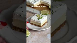 These key lime pie bars are literally to die for Silky creamy and bursting with flavor recipe [upl. by Nylasej]