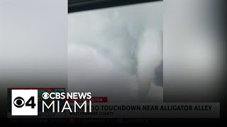 Tornadoes touch down in South Florida [upl. by Dutchman237]