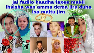 ibsisha makii jal fadilo haadha faxee wan amma dema jiru irrati walin mari geggeessa jiru yada gari [upl. by Mitchel]