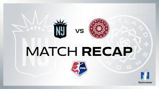 FULL HIGHLIGHTS  Gotham FC vs Portland Thorns [upl. by Ayanet512]