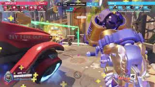 Cheater on console by GAVIN2100 — Overwatch 2 Replay VVQX71 [upl. by Anila271]