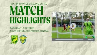 MATCH HIGHLIGHTS  Hitchin Town v Spalding United 121024 [upl. by Liagiba]