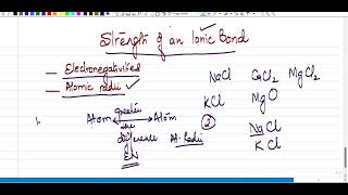 Whats the REAL Secret to Ionic Bond Strength [upl. by Mccarthy]