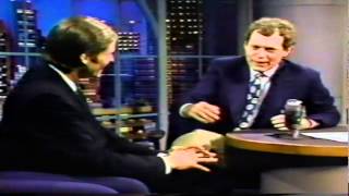 Crispin Glover on Letterman 92 [upl. by Eessej]