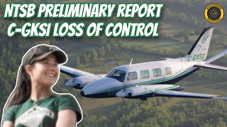 NTSB Preliminary Report PA31 Loss of Control on Takeoff Albany NY [upl. by Atelahs]