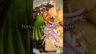 El Salvadors National Dish food [upl. by Martreb]