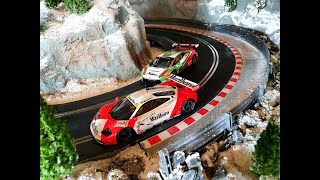 Scalextric 132 Slot Car Layout The Build so far16ft x 4ft [upl. by Lasiaf]