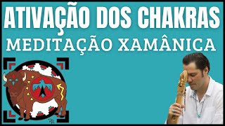 atma ATIVAÇÃO DOS CHAKRAS  MEDITAÇÃO XAMÂNICA [upl. by Clorinda]