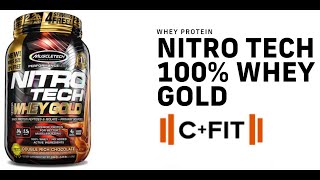 muscletech nitro tech 100 whey gold protein  muscletech nitro tech whey gold review [upl. by Rochell461]