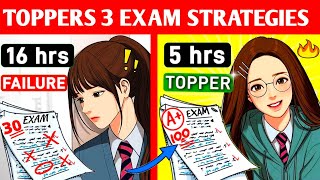 How to Study for Exams🔥 3 Scientific Steps to Cover Syllabus in less timeTOPPER SECRET STUDY TIPS [upl. by Krueger159]