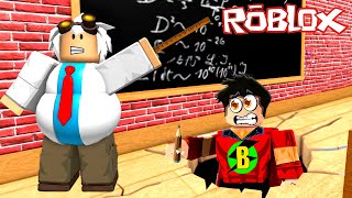 ÇILGIN ÖĞRETMEN YÜZÜNDEN OKULDAN KAÇTIM 😲 Roblox Escape Bio Teacher Obby [upl. by Jayne]